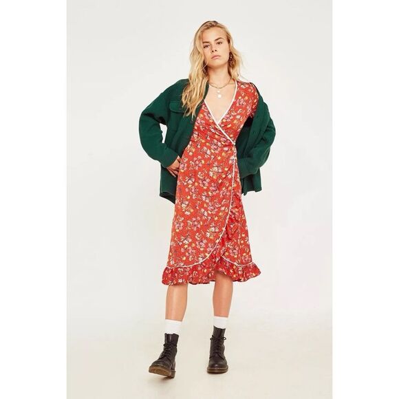 Free People Covent Garden Floral Midi Dress - Picture 5 of 10